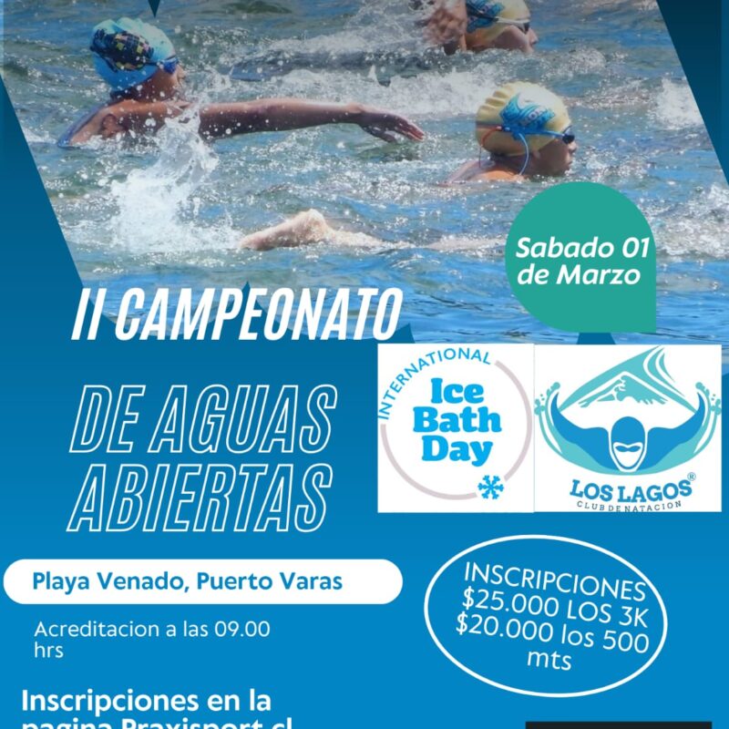 NATACIÓN AGUAS ABIERTAS LOS LAGOS 2025
