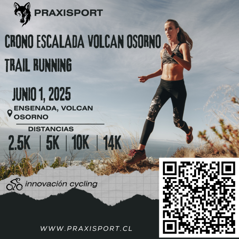 CRONO ESCALADA VOLCAN OSORNO / TRAIL RUNNING 1-06-2025
