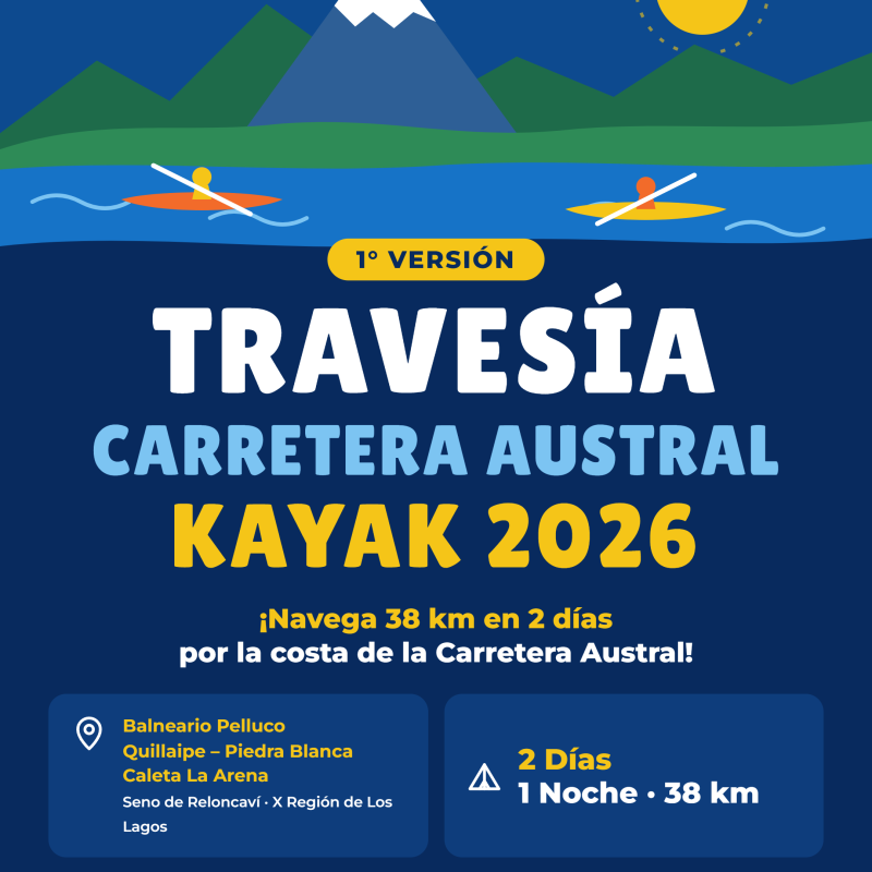 1° Travesía Carretera Austral Kayak 2026