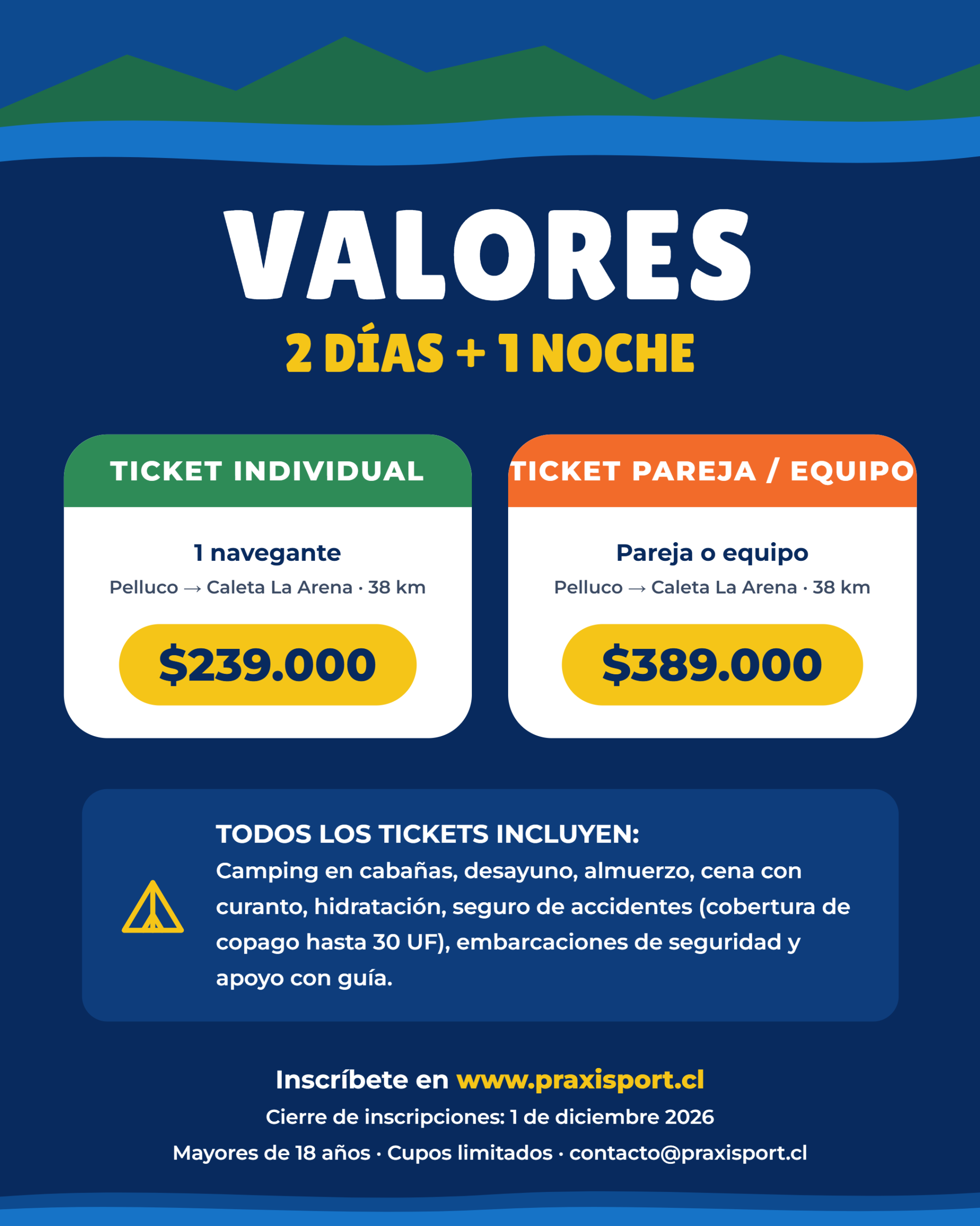 1° Travesía Carretera Austral Kayak 2026 - Imagen 3