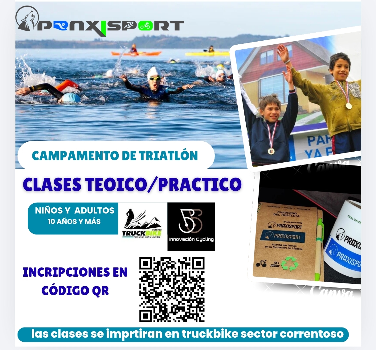 CAMPAMENTO DE TRIATLÓN PRAXISPORT
