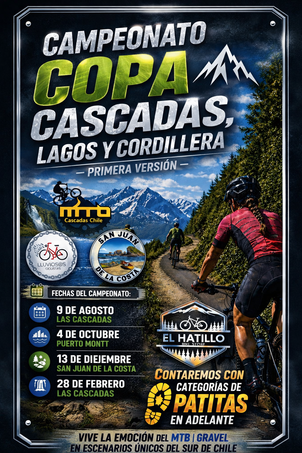 CAMPEONATO COPA CASCADAS LAGOS Y CORDILLERAS 1° VERSIÓN - Imagen 4