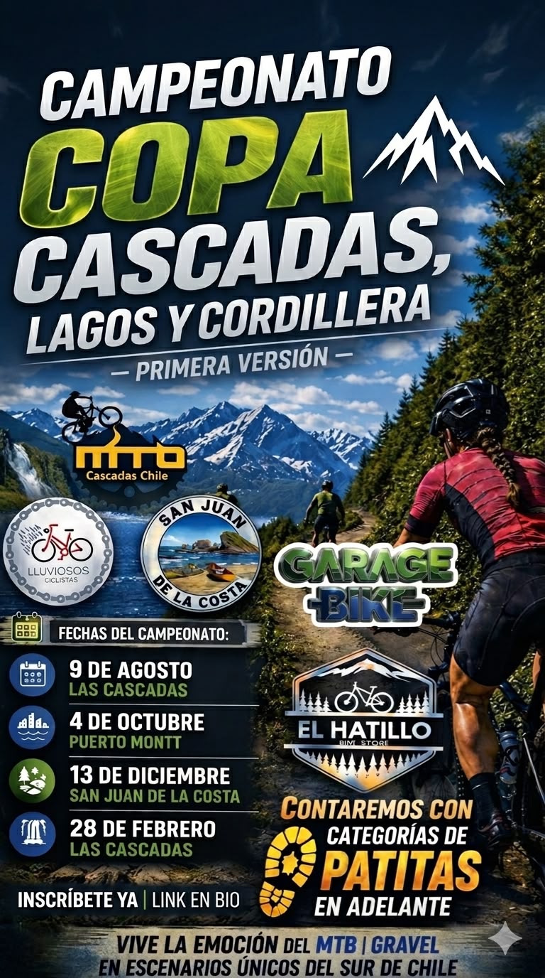CAMPEONATO COPA CASCADAS LAGOS Y CORDILLERAS 1° VERSIÓN - Imagen 4